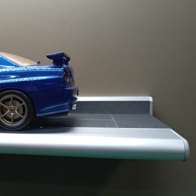 フラットシェルフ　ＤＩＹ事例　スカイラインＧＴＲ　Ｒ３２　フィルム貼り