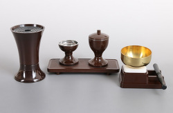 ピース5/ブラウン・ホワイト・ピンク【選べる３色】