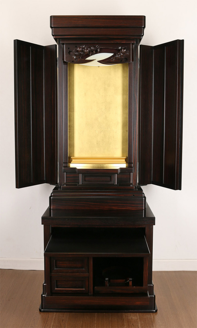 SGI創価学会15号本黒檀仏壇金剛堂製