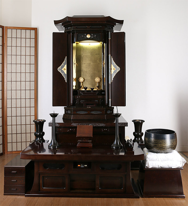 中古創価学会厨子型宝山【徳島県伝統的工芸品】SGI