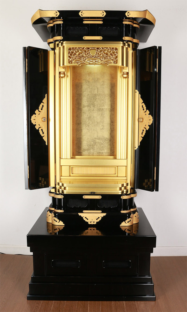 創価学会中古仏壇厨子型仏壇正徳58-26