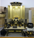 豪華!最高級!本金箔・うるし厨子型仏壇【中古仏壇】