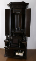 厨子型仏壇陽光黒檀 【リン新品】値引き8月10日まで！