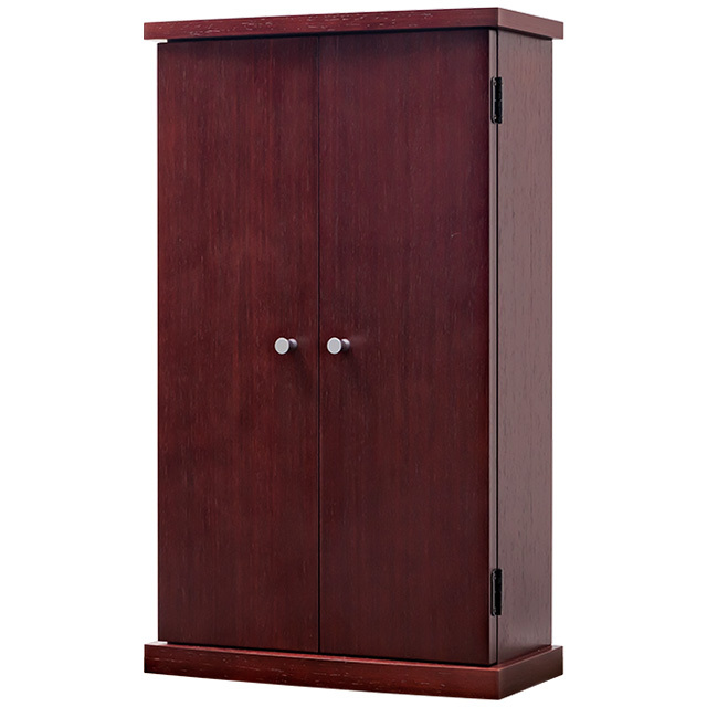 ☆★ 紫檀小棚 (ウレタン塗装) 仏壇台スライド棚付大地(中) 黒檀調・紫檀調・欅調