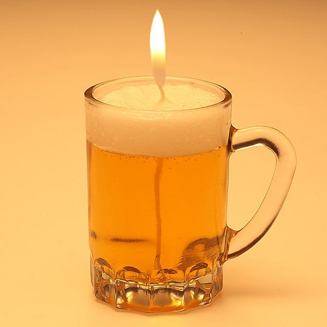 ミニジョッキ生ビールローソク | 創価学会仏壇・仏具なら誓願堂へ