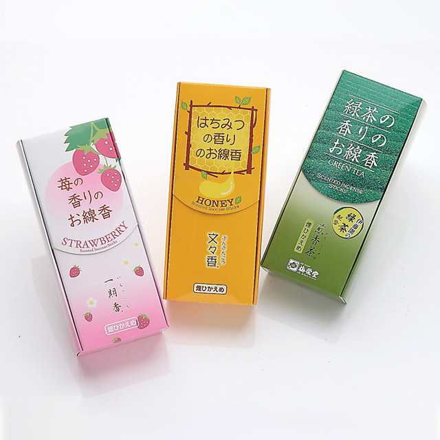 香りのお線香シリーズ・全種類5箱セット