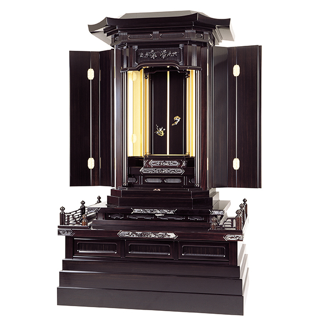 牙城 黒檀 45号/秀峰 黒檀 45 | 創価学会仏壇・仏具なら誓願堂へ