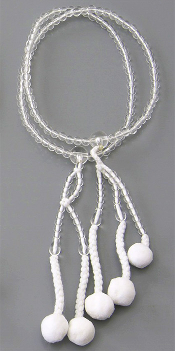 PC念珠 共仕立 水晶 8.0寸～尺 | 創価学会仏壇・仏具なら誓願堂へ