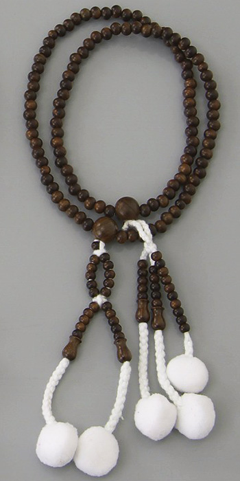 木玉念珠 栴檀 かがり梵天 8.0寸～尺2 | 創価学会仏壇・仏具なら誓願堂へ