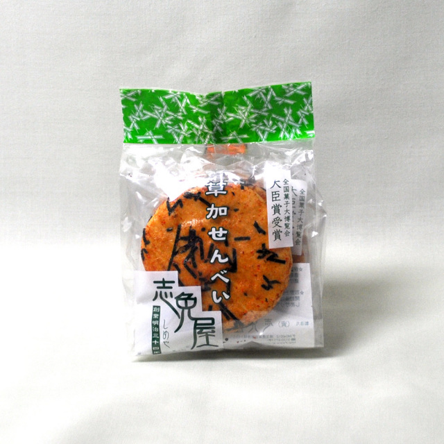 のり辛子せんべい