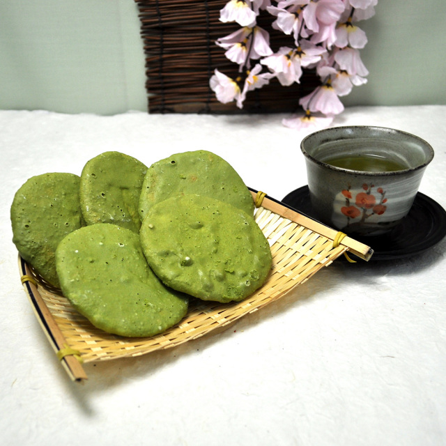 砂糖（抹茶）せんべい