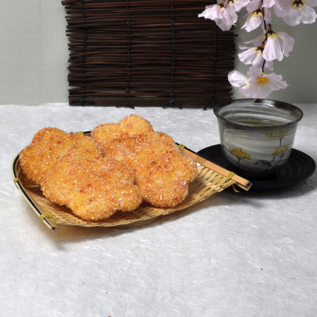 梅ザラメせんべい　4枚入り