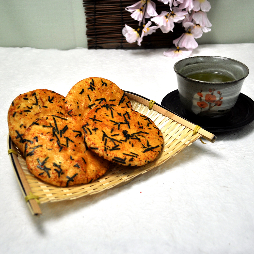 のり辛子せんべい