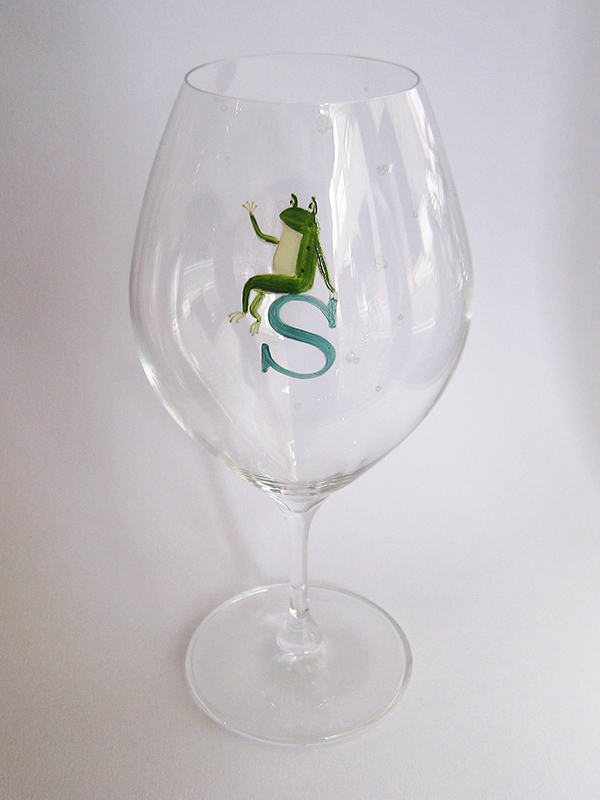 ドームフランス　黄色いカエル　クリスタル　ウラン　ガラス　グラス　ヴァセリン ドームフランス 黄色いカエル クリスタル ウラン ガラス グラス