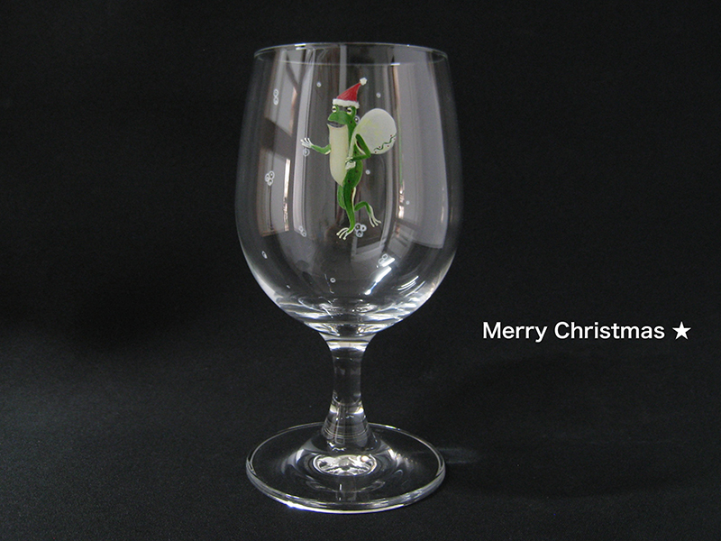 Frog Santa 1