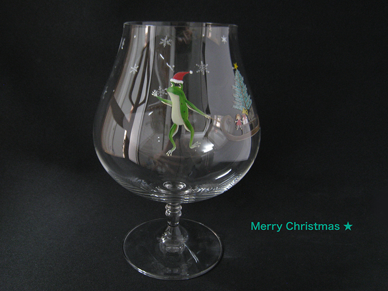 Frog Santa　そり