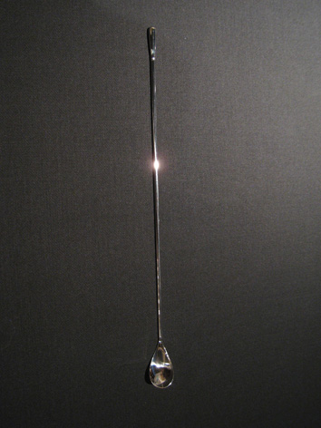 18-8　しずくバースプーン　大　30cm　（ストレート）
