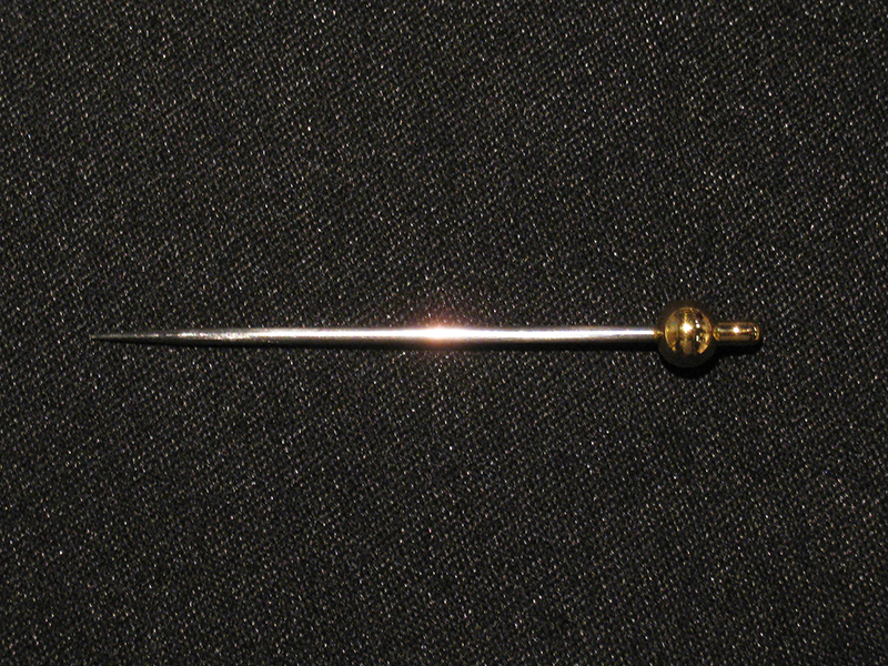 UK　金メッキ　カクテルピン　かんざし　100mm