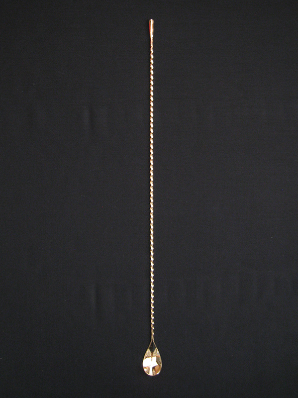 バースプーン50cm　+3.5回転増　しずく　金メッキ
