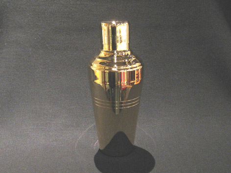 UKバロンシェーカーB　金メッキ　410ml