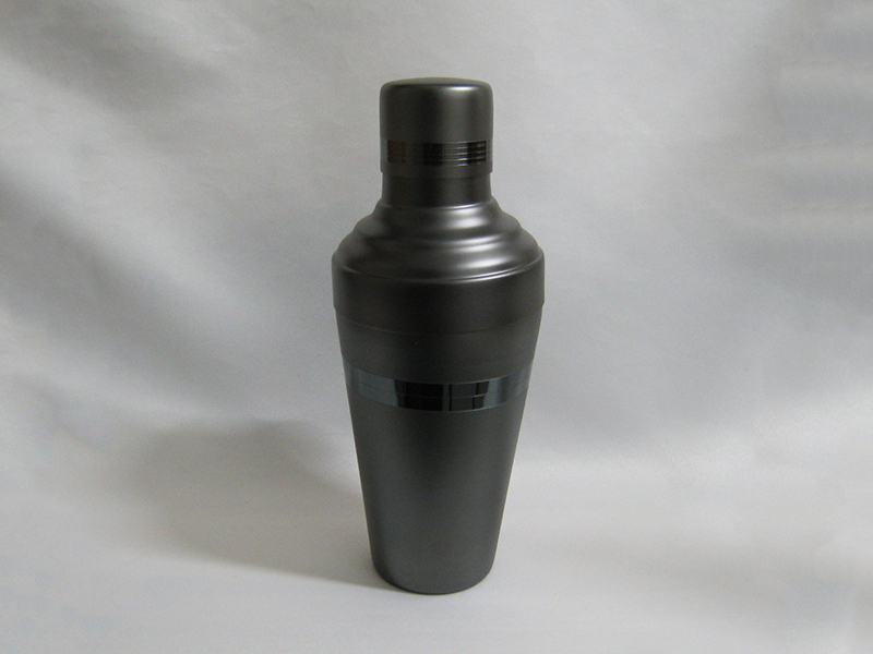 UK18-8 ブラストバロンカクテルシェーカー　C　BK/GD　BKグラデーション　250ml