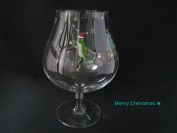Frog Santa　そり
