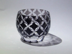 14　夢切子　千代口・七宝 　黒