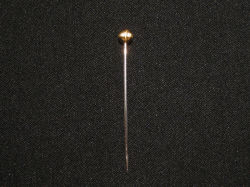 UK　金メッキ　オードブルピン　プラム　80mm