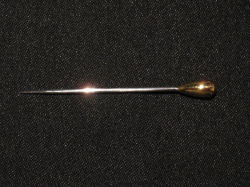 UK　金メッキ　カクテルピン　つゆ　100mm