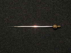 UK　金メッキ　カクテルピン　かんざし　100mm