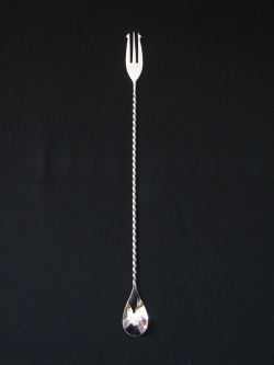 バースプーン31.5cm ツイスト+3.5回転増 グラスファクトリー創吉