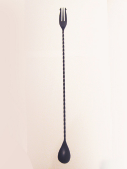 バースプーン　35cm　ブラック