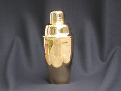 18-8　カクテルシェーカー　A　500ml　金メッキ