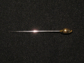 UK　金メッキ　カクテルピン　ライム　100mm