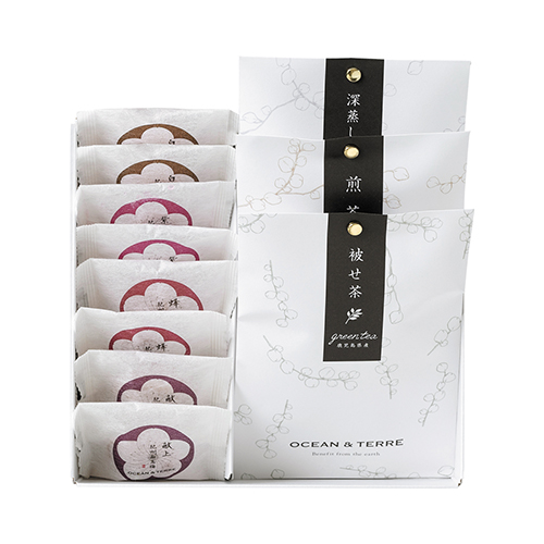 Premium 紀州南高梅＆日本茶セットF (A525)