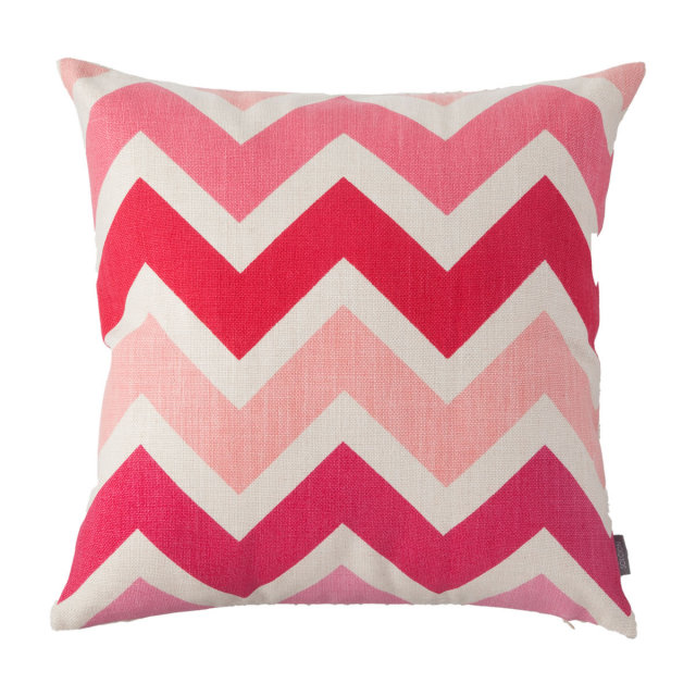 TOMARU CUSHION COVER（トマルクッションカバー） ピンク波