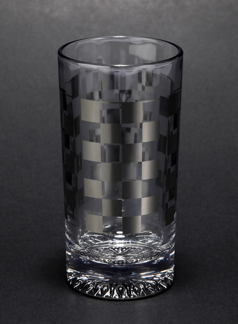 Titanium Line GLASS（チタニウムライン・グラス） タンブラー・市松