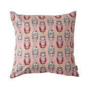 TOMARU CUSHION COVER（トマルクッションカバー） ピンクネコ