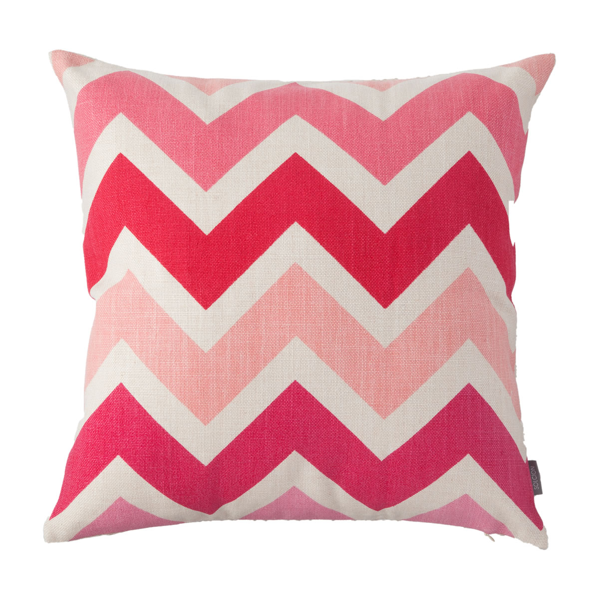 TOMARU CUSHION COVER（トマルクッションカバー） ピンク波