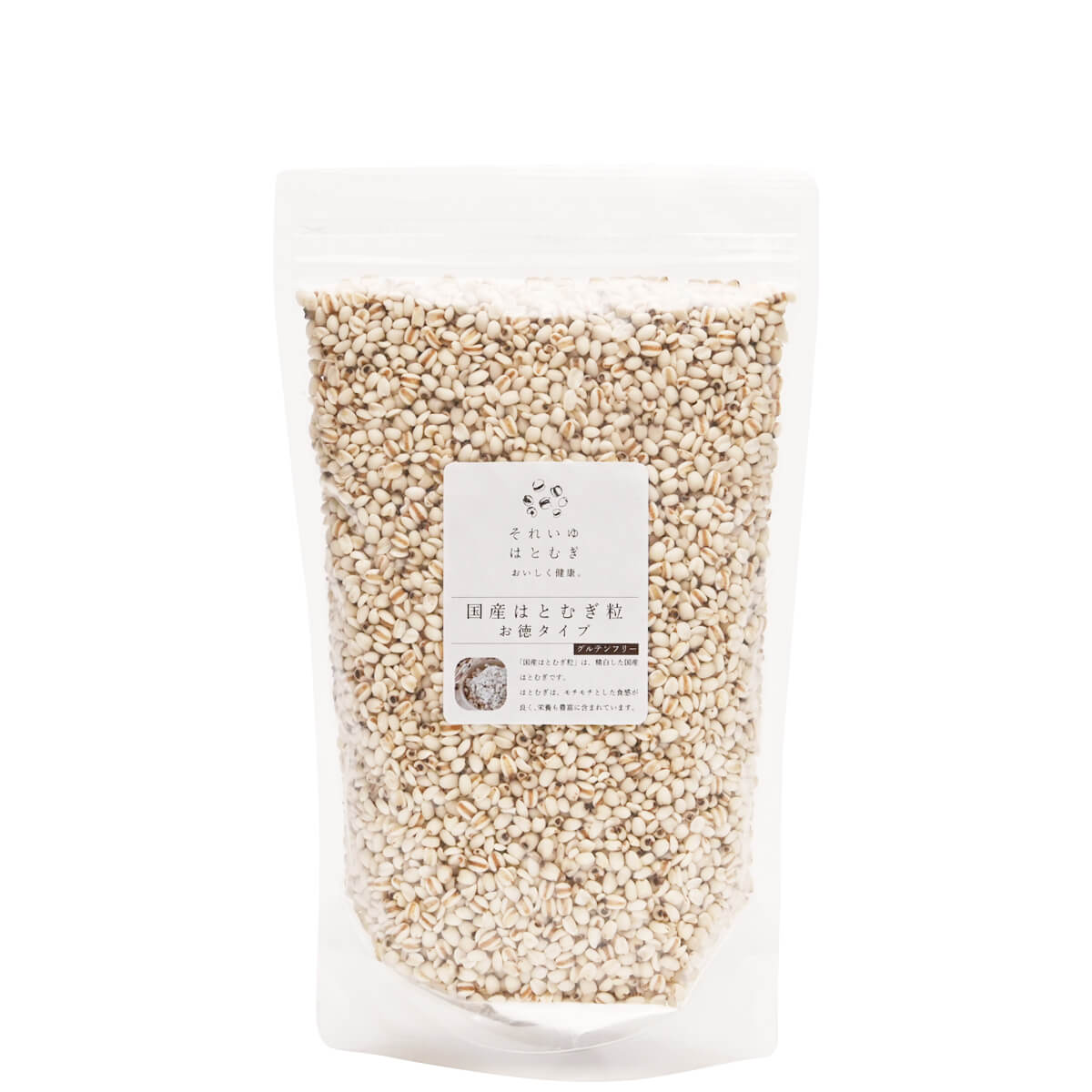 国産はとむぎ粒 お徳タイプ