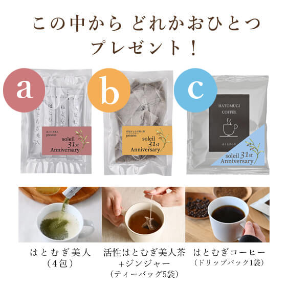 それいゆ31周年感謝プレゼントキャンペーン
