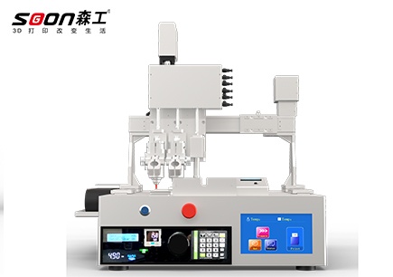 MAKERPI  新素材研究開発用モデル：AutoBio-1000 ２チャンネル Diw Ink ダイレクト書き込み3Dプリンター、ビルドサイズ250 X 150 X100mm【正規販売代理店】