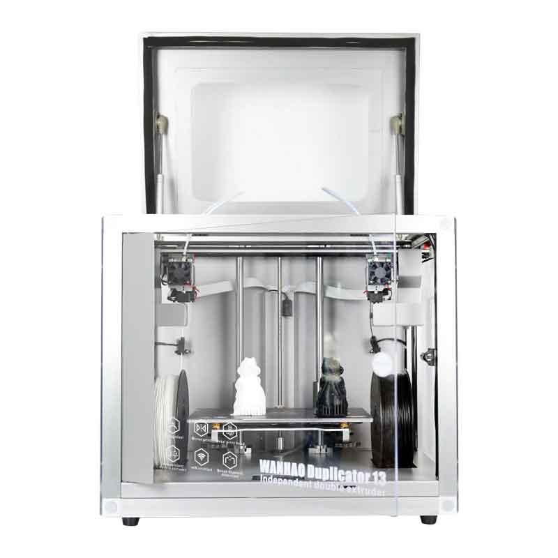 WANHAO_Duplicator13 D13 ダブルエクストルーダー 3D プリンター 310x210x230mm大容量ビルドエリア IDEX デュアル システム【正規販売代理店】
