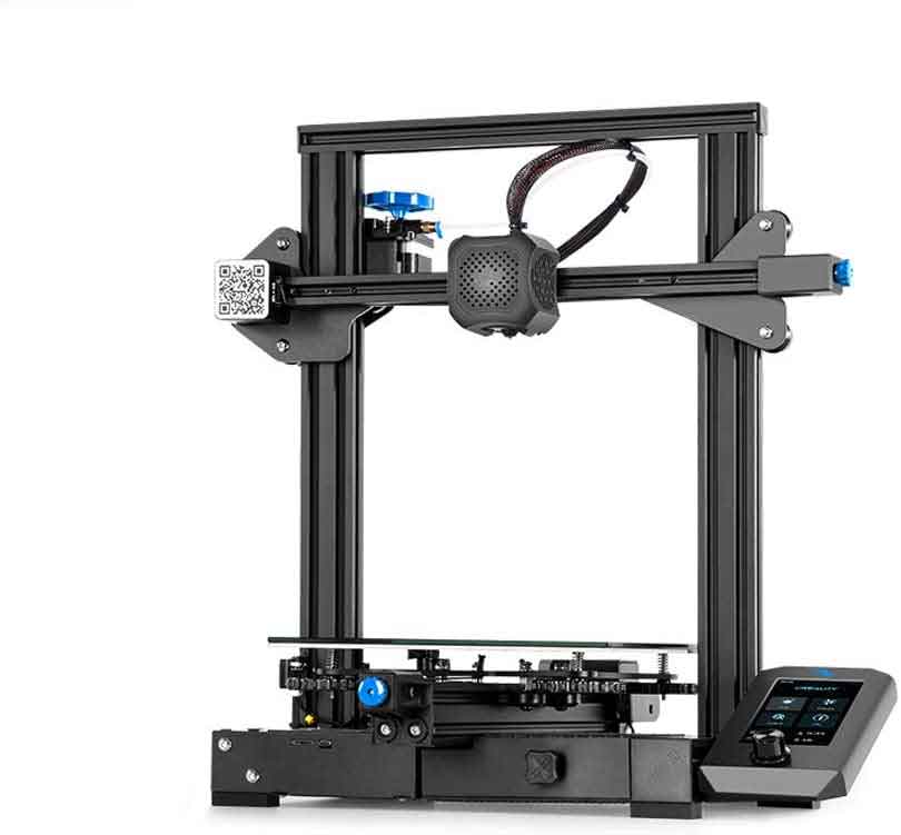 Creality3D Ender3-V2  3Dプリンター （超サイレントTMC2208 、 ブランド電源、カーボランダムガラスプラットフォーム） Creality 3D DIY プリンターキット 未組立 高精度印刷 停電回復機能 最大印刷サイズ 220 * 220 * 250mm