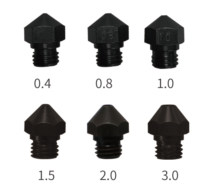 Piocreat G5Ultra ペレット 3D プリンター用ノズル