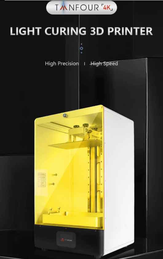 Tianfour H400  ３Dプリンタ ー  12.5 インチ 4K LCD276*155*400mm大規模なビルドボリューム/デュアルレールZ軸/3.5インチタッチスクリーンサポート Uディスク印刷  光造形式 3Dプリンターキット　【正規販売代理店】