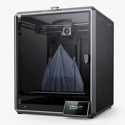 Creality K1 MAX 3Dプリンター 600mm/s高速 20000mm/s加速度 AIアラーム 印刷サイズ300x300x300mm ハンズフリー自動レベリング ダイレクトエクストルーダー 300℃高温 エアフィルター Core-XY構造