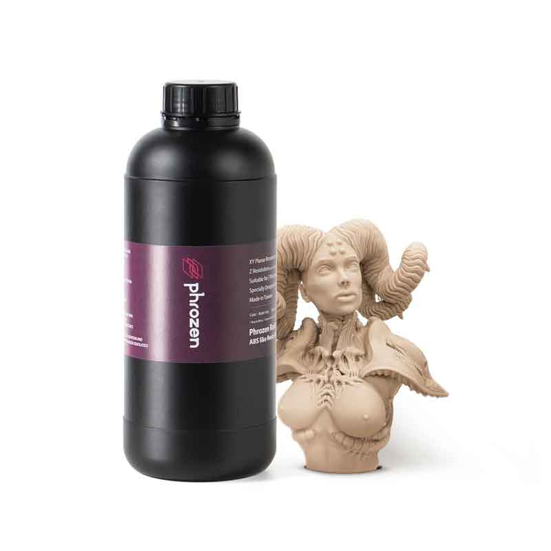 Phrozen Sonic  SLA/LCD 3Dプリンター用_ベージュフレックスレジン 500g