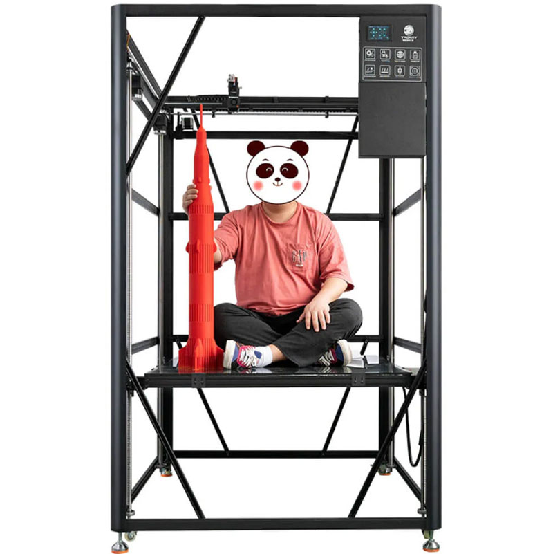 Tronxy VEHO-1000-16 大規模ダイレクトドライブ 3D プリンター /ビルドサイズ 1000x1000x1600mm/320℃ホットエンド/フィラメント検出
