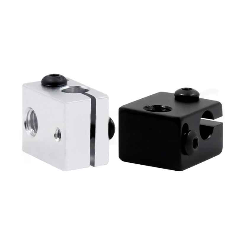 aimsoar　E3D V6 アルミブロック（シルバー色）　am008